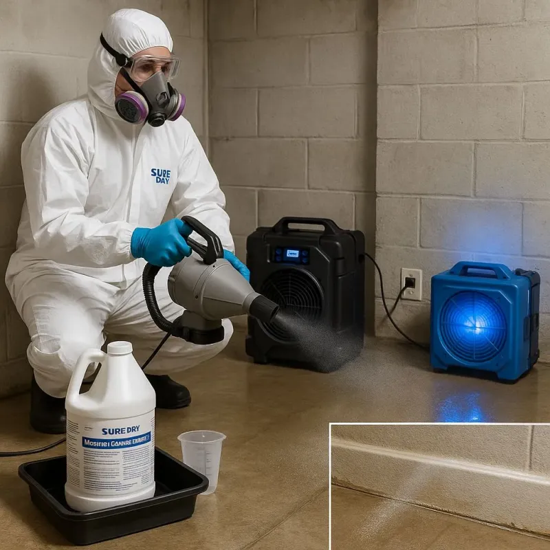 Sanitization and Odor Removal process in Hunt County, TX