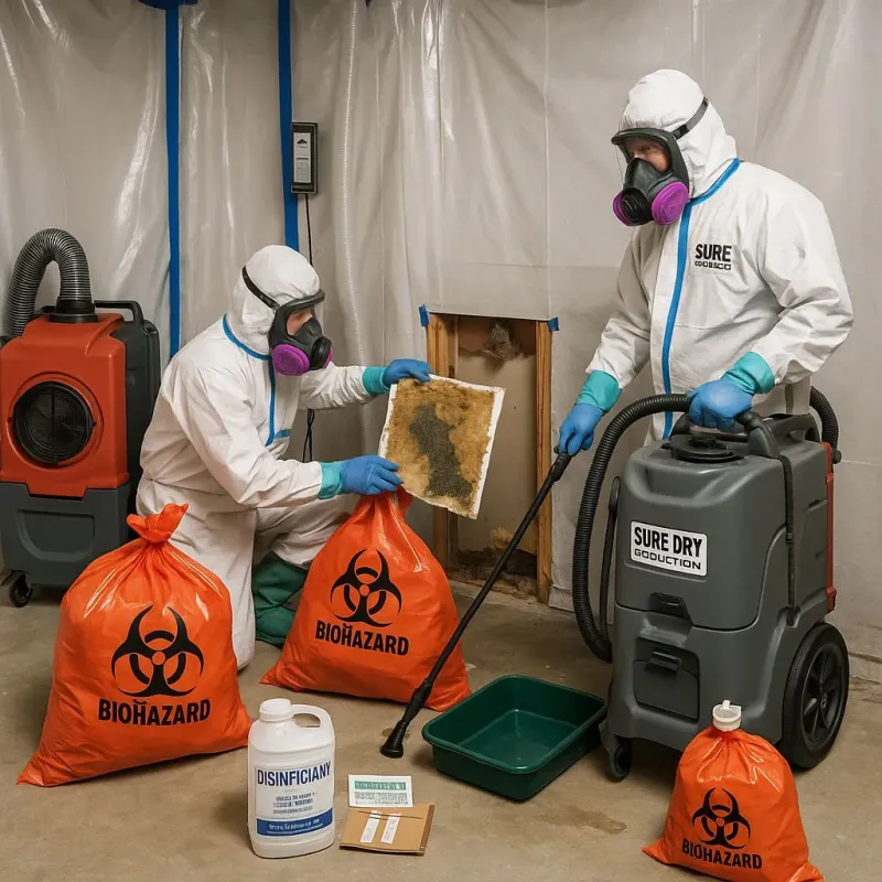 Contaminated Water Handling Protocols process in Hunt County, TX