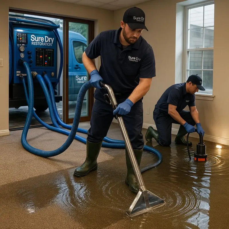 Water Extraction and Removal process in Hunt County, TX